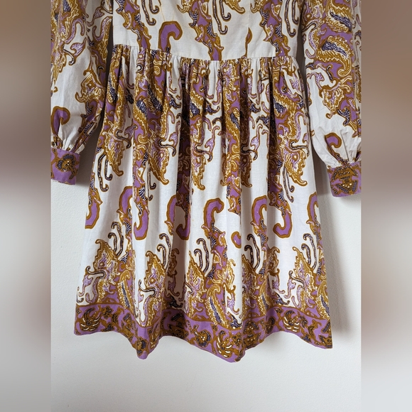 Amazing 1960s Batik mod mini dress - Picture 3 of 7